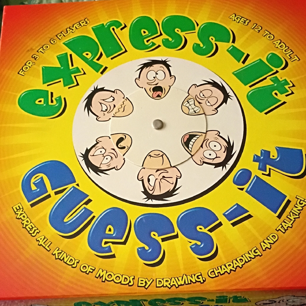 🤑Express-It Guess-It Board Game
